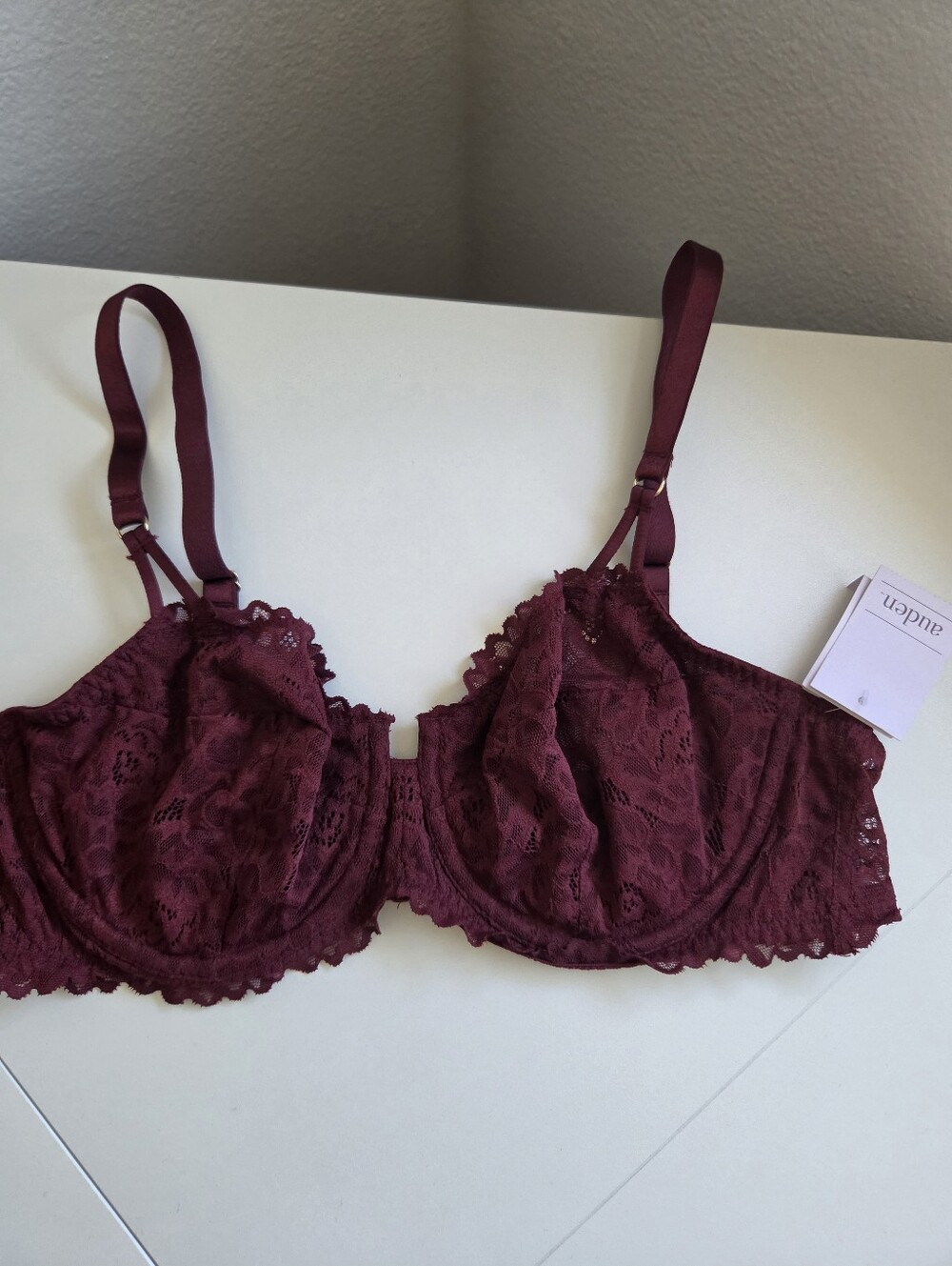 Auden Lace Balconette Underwire 38B